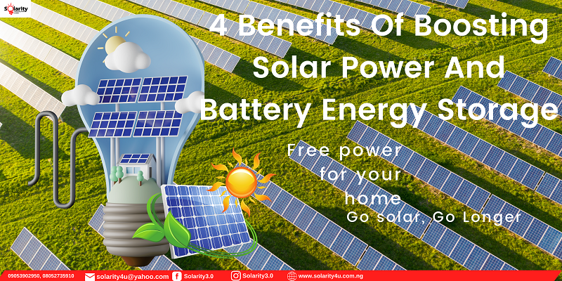 4 Benefits of Solar Power and Battery Energy Storage
