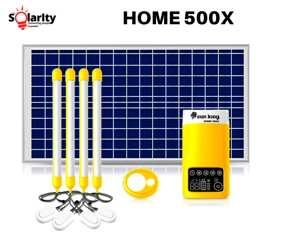 Sun King Home 500X Plus Solar Home Light System - Solarity