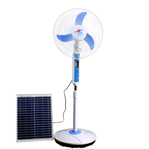 Solarity 16'' 10watt DC Standing Fan With Remote Control-Inverter|Pedestal Fan