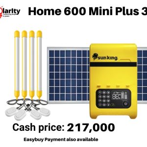 Sun King Home 600 Mini Plus 3 - Solar Light System - Solarity